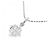 Autre Marque Collana in diamante Pt900 Pt850 Argento - vista 3