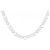 Autre Marque Collana in Oro Bianco Au750 Argento