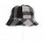 Autre Marque Cappello Bob a quadri MAISON KITSUNE nero in lana - vista 5