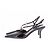 Ba&Sh Schwarze Slingback mit Absatz - Ansicht 3