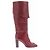 Ba&Sh Botas altas burdeos - vista 2