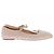 Aeyde Ballerine nude con borchie in pelle Beige - vista 2