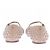 Aeyde Ballerine nude con borchie in pelle Beige - vista 5
