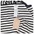 Suncoo Foulard triangular rayado en lana Blanco - vista 3