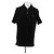 Autre Marque Polo in cotone nera MAISON KITSUNE Nero