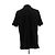 Autre Marque Polo in cotone nera MAISON KITSUNE Nero - vista 2