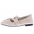 Autre Marque Bailarinas ALOHAS de cuero ecru 39 Beige - vista 3