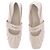 Autre Marque Bailarinas ALOHAS de cuero ecru 39 Beige - vista 6