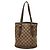 Borsa tote Damier Mare Louis Vuitton Marrone