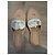 Mules Chanel in pelle beige - vista 3