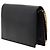 Borsa a spalla con catena e logo YSL con frange Saint Laurent Nero - vista 2