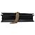 Borsa a spalla con catena e logo YSL con frange Saint Laurent Nero - vista 3