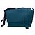 Borsa postina Hermès Alfred in pelle blu pavone Verde