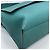 Borsa postina Hermès Alfred in pelle blu pavone Verde - vista 10