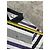 Polo Lacoste a righe in cotone Bianco Viola Nero Multicolore Porpora - vista 4