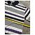 Polo Lacoste a righe in cotone Bianco Viola Nero Multicolore Porpora - vista 6