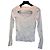 Top de canalé con corte de Coperni Blanco