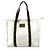 Borsa a Spalla Antigua Cabas GM Louis Vuitton Bianco Crudo