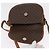 Céline Borsa a Spalla in Tela Macadam CELINE in Pelle PVC Marrone Oro Auth BA12117 D'oro - vista 19