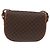 Céline Borsa a Spalla in Tela Macadam CELINE in Pelle PVC Marrone Oro Auth BA12117 D'oro - vista 2