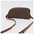 Céline Borsa a Spalla in Tela Macadam CELINE in Pelle PVC Marrone Oro Auth BA12117 D'oro - vista 6
