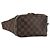 LOUIS VUITTON Borsa a Spalla Geronimos Damier Ebene N51994 LV Auth 159162