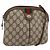 Borsa Sherry Line GG Supreme Web di GUCCI in PVC beige e oro 904 02 047 Auth 175285 D'oro