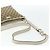 Borsa a Spalla GG Canvas Gucci Beige Oro 388924 Auth 176562 D'oro - vista 7