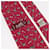 Hermès Cravatta in Seta Rossa HERMES Auth 174886 Rosso  - vista 11