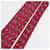 Hermès Cravatta in Seta Rossa HERMES Auth 174886 Rosso  - vista 5
