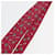 Hermès Cravatta in Seta Rossa HERMES Auth 174886 Rosso  - vista 6