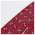 Hermès Cravatta in Seta Rossa HERMES Auth 174886 Rosso  - vista 8