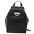 Céline CELINE Rucksack aus schwarzem Leder mit Gold Auth BAZ409 Golden - Ansicht 13