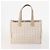 CHANEL Nuova linea da viaggio Borsa Tote in Nylon 5 Set Beige Nero CC Auth 174969 - vista 2