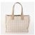 CHANEL Nuova linea da viaggio Borsa Tote in Nylon 5 Set Beige Nero CC Auth 174969 - vista 3