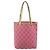 Céline Borsa tote in tela Macadam CELINE Paris in denim rosa e oro Auth 175602 D'oro - vista 2
