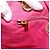 Céline Borsa tote in tela Macadam CELINE Paris in denim rosa e oro Auth 175602 D'oro - vista 21