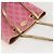 Céline Borsa tote in tela Macadam CELINE Paris in denim rosa e oro Auth 175602 D'oro - vista 6
