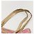 Céline Borsa tote in tela Macadam CELINE Paris in denim rosa e oro Auth 175602 D'oro - vista 8