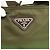 PRADA Tote Bag aus Nylon Khaki Silber authentisch 175345 - Ansicht 17