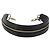 GIVENCHY Cinturino in pelle 18,1" Nero Oro Auth bs34466 D'oro - vista 3