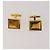 Fermaglio per cravatta Christian Dior Cuff in metallo 6 pezzi Tonalità oro Auth BA11845 - vista 2