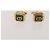 Fermaglio per cravatta Christian Dior Cuff in metallo 6 pezzi Tonalità oro Auth BA11845 - vista 8