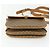 Gucci Borsa a Spalla Micro GG Supreme PVC Marrone Oro 001 116 0917 Auth ti3822 D'oro - vista 5
