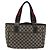 Borsa a Mano Gucci GG Canvas Sherry Line Rossa Blu Navy 145810 Auth 175695 Rosso - vista 2