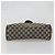 Borsa a Mano Gucci GG Canvas Sherry Line Rossa Blu Navy 145810 Auth 175695 Rosso - vista 5