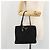 PRADA Borsa a mano in nylon nero argento Auth 175995A - vista 25