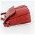 Borsa a mano CÉLINE Circle in pelle 2 in 1 rossa oro Auth YKZ1539A Rosso D'oro - vista 3