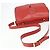 Borsa a mano CÉLINE Circle in pelle 2 in 1 rossa oro Auth YKZ1539A Rosso D'oro - vista 8