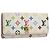 LOUIS VUITTON Monogram Multicolor Multicles 4 Key Case White M93731 Auth BA12181